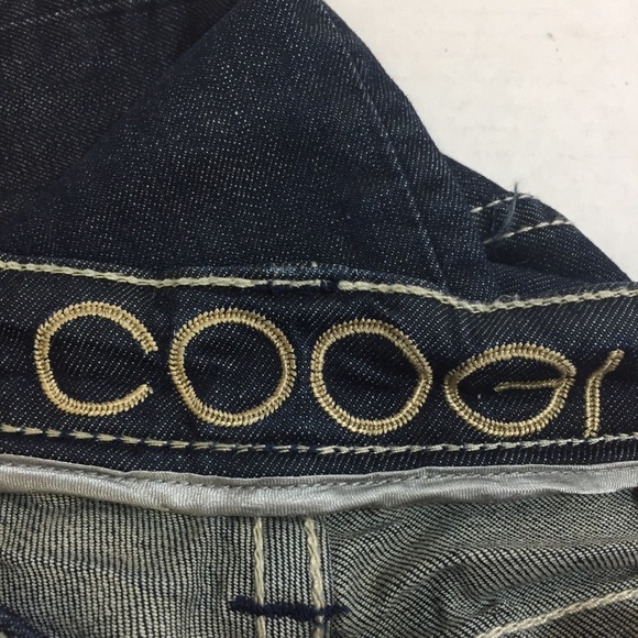 Coogie Bling Embellished Straight Leg Jeans Dark Faded Wash SZ 5/6 - Picture 8 of 14